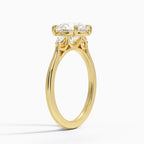 Aria Perfect Fit Three Stone Diamond Ring