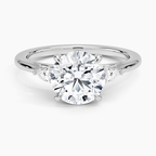 Aria Perfect Fit Three Stone Diamond Ring