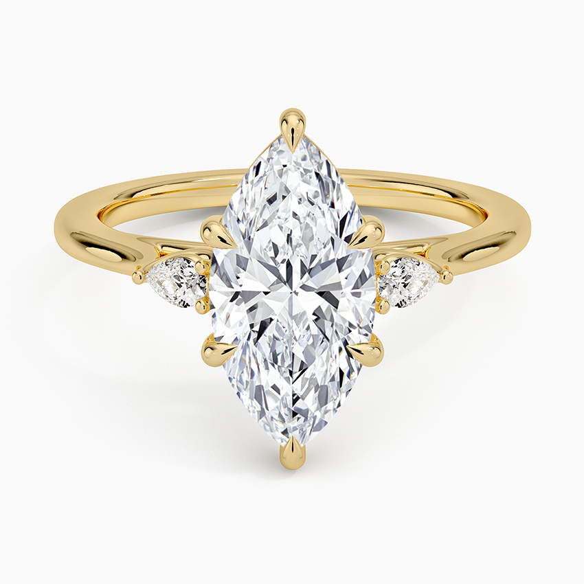 Aria Perfect Fit Three Stone Diamond Ring