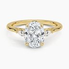Aria Perfect Fit Three Stone Diamond Ring