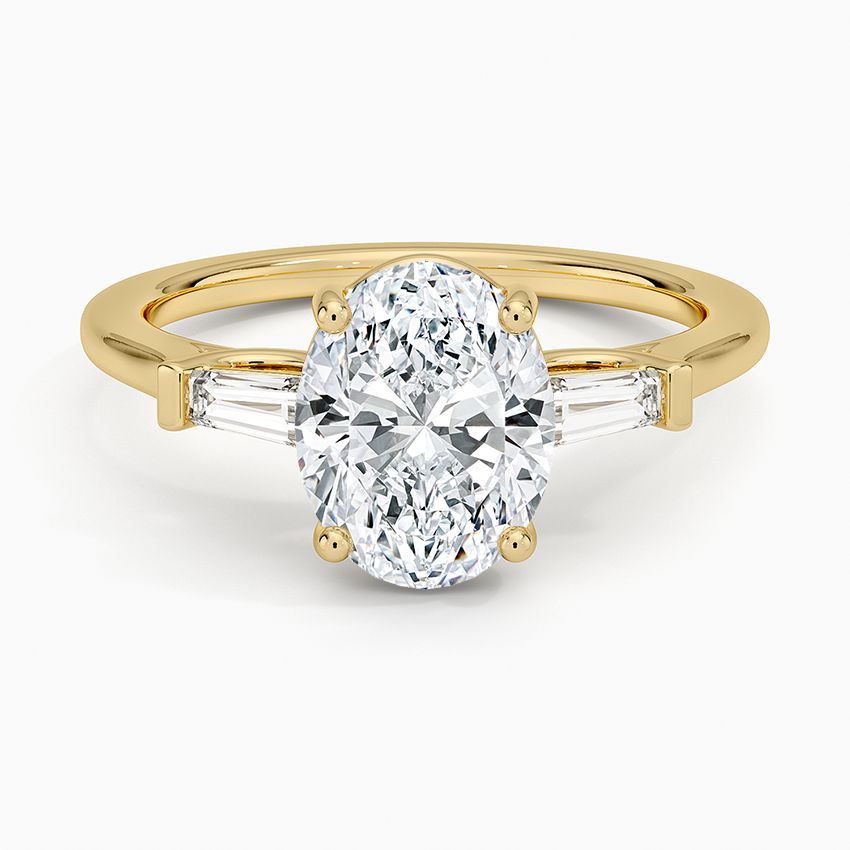 Symphony Perfect Fit Tapered Baguette Diamond Ring