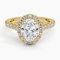 Sienna Halo Half Coverage Diamond Ring (2/3 ct. tw.)