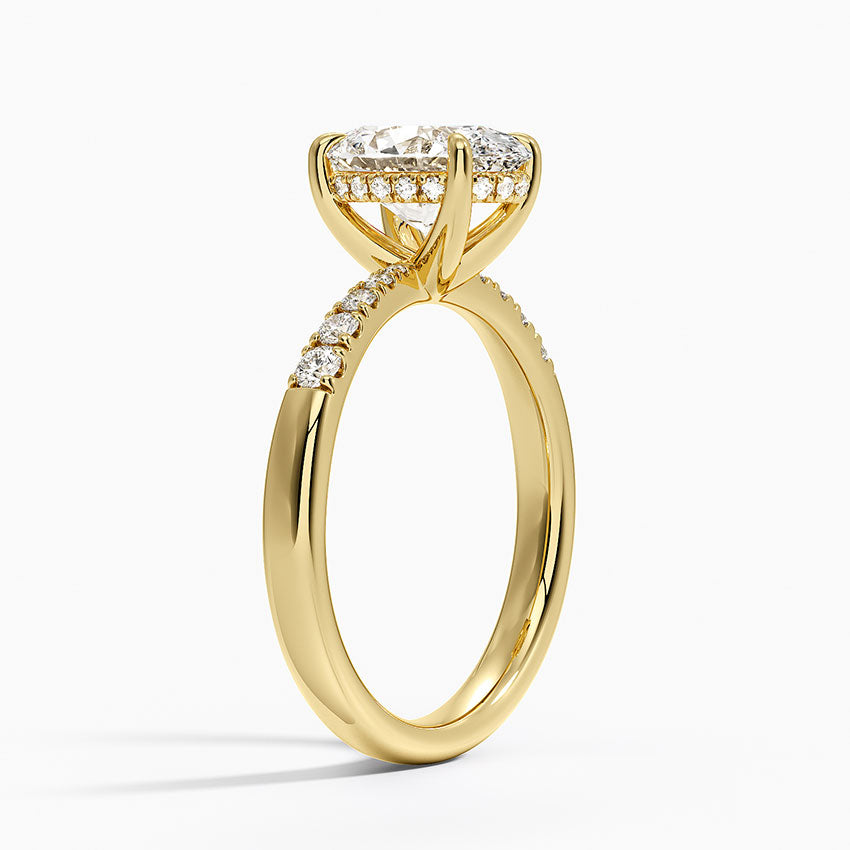 Bella Hidden Halo Diamond Ring (1/5 ct. tw.)