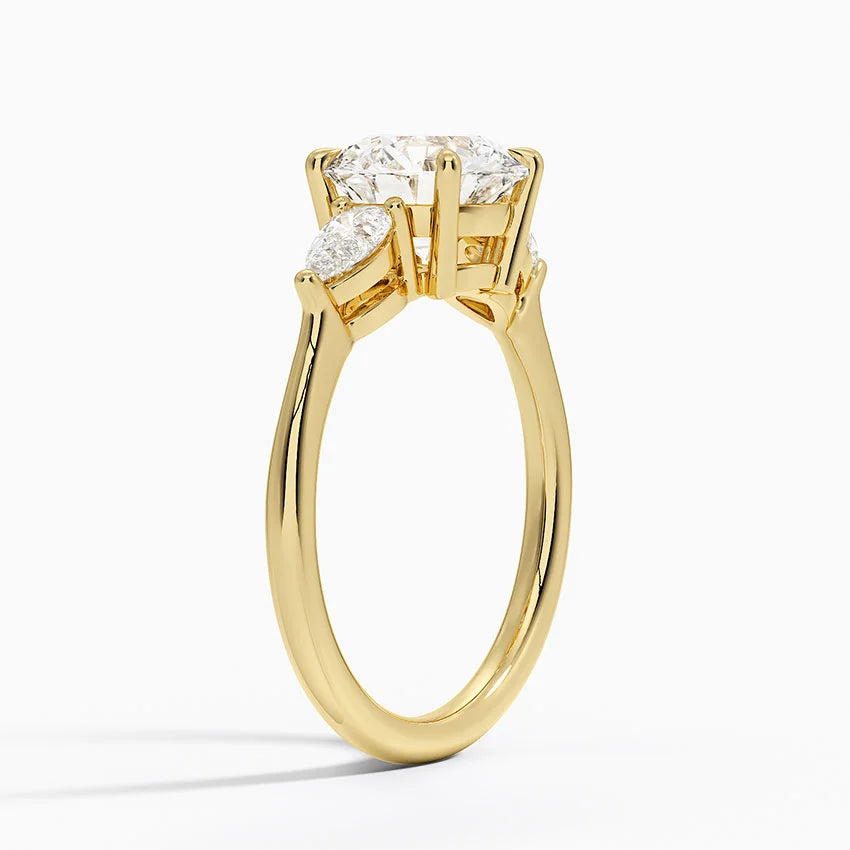 Opera Three Stone Diamond Ring