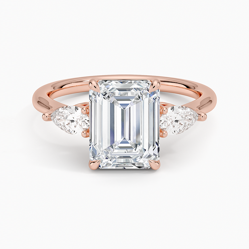 Opera Three Stone Diamond Ring