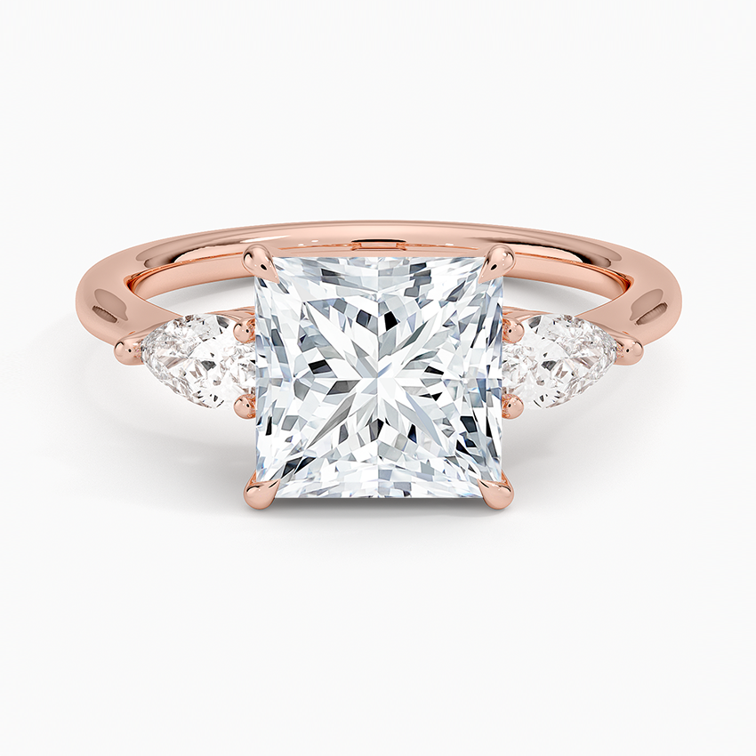 Opera Three Stone Diamond Ring
