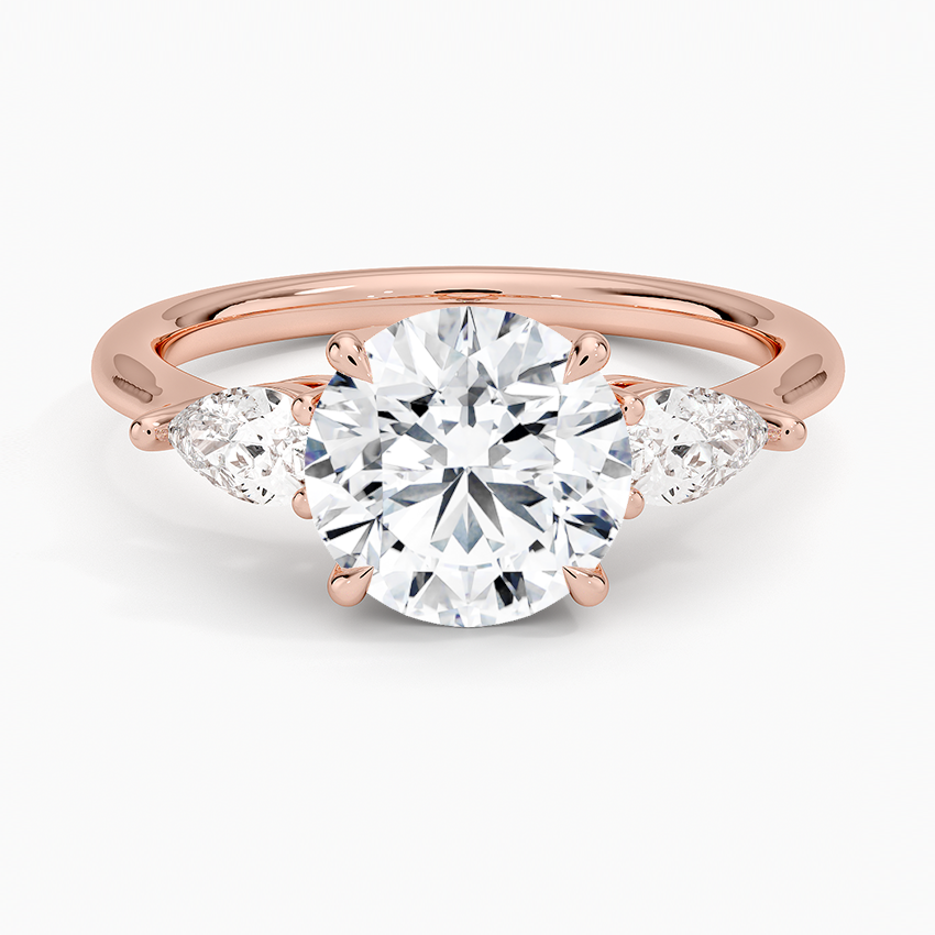 Opera Three Stone Diamond Ring