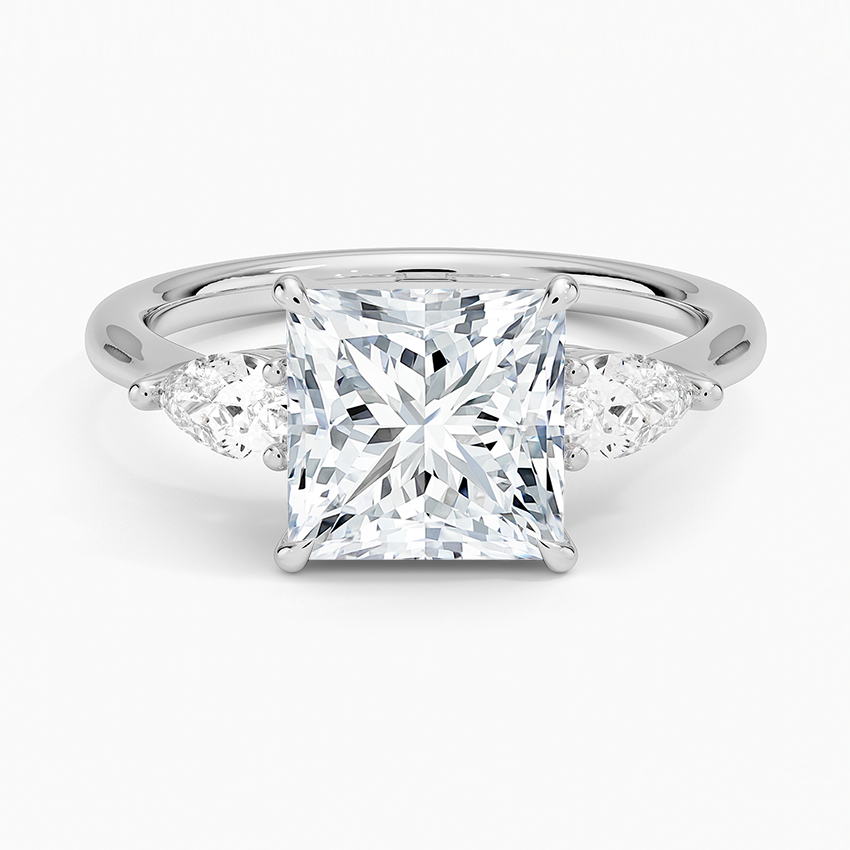 Opera Three Stone Diamond Ring