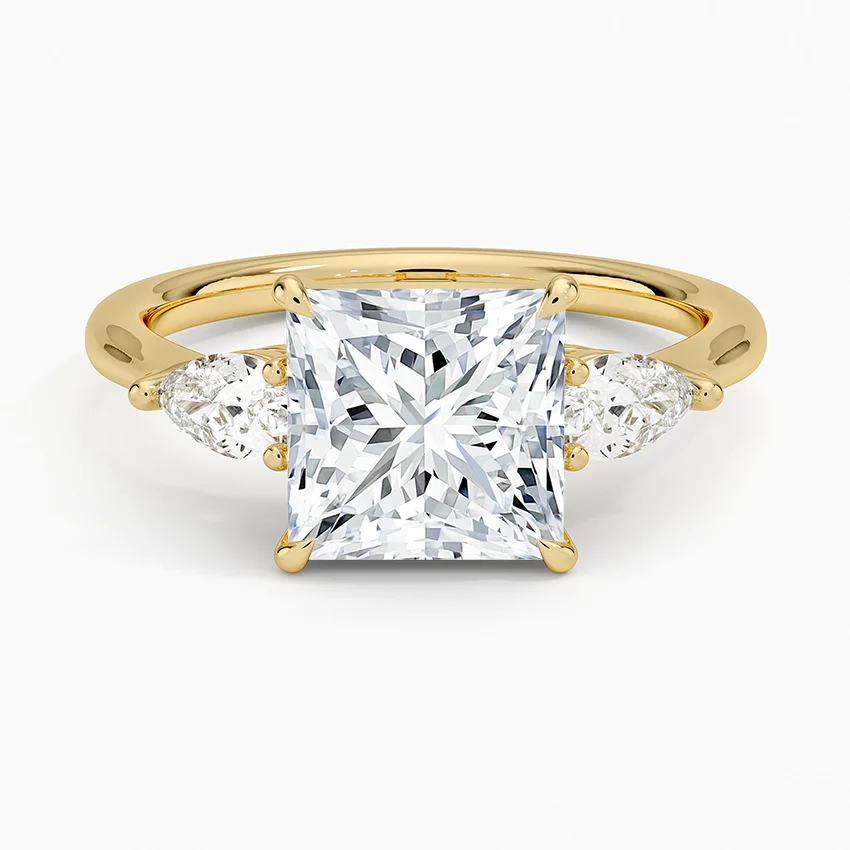 Opera Three Stone Diamond Ring