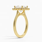 Sunburst Halo Diamond Ring (1/4 ct. tw.)