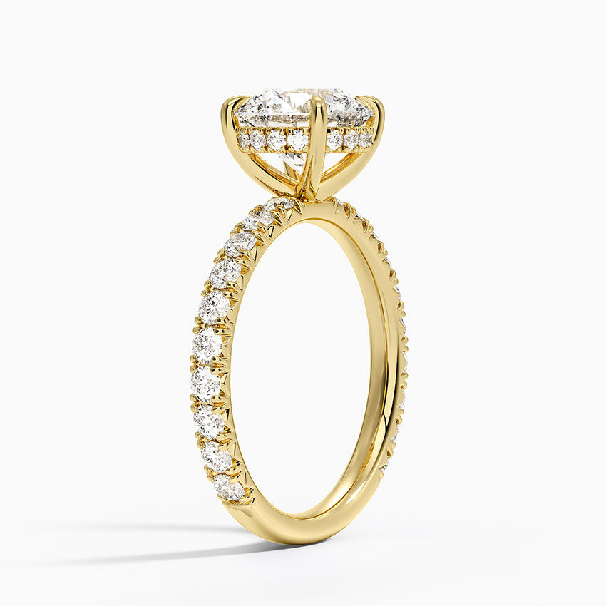 Perfect Fit French Pavé Diamond Ring