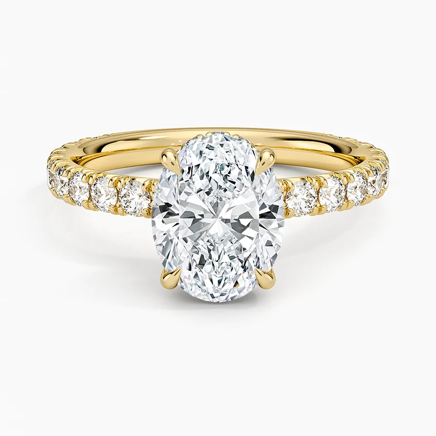 Perfect Fit French Pavé Diamond Ring