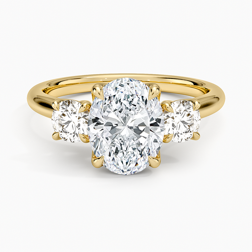 Elodie Perfect Fit Three Stone Diamond Ring (1/2 ct. tw.)