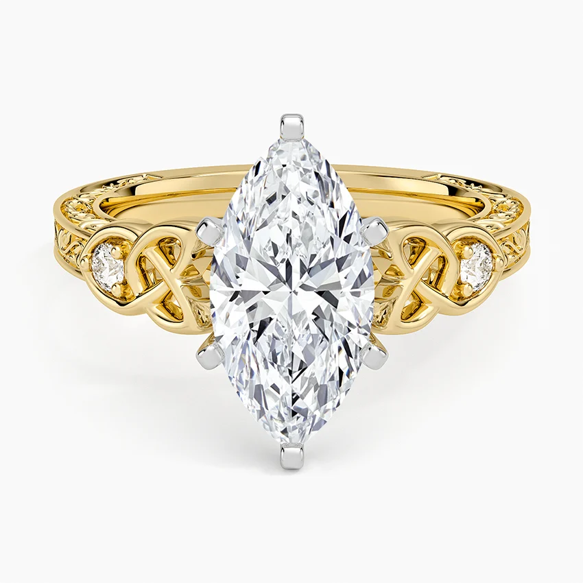 Aberdeen Celtic Diamond Ring