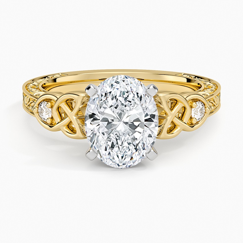 Aberdeen Celtic Diamond Ring