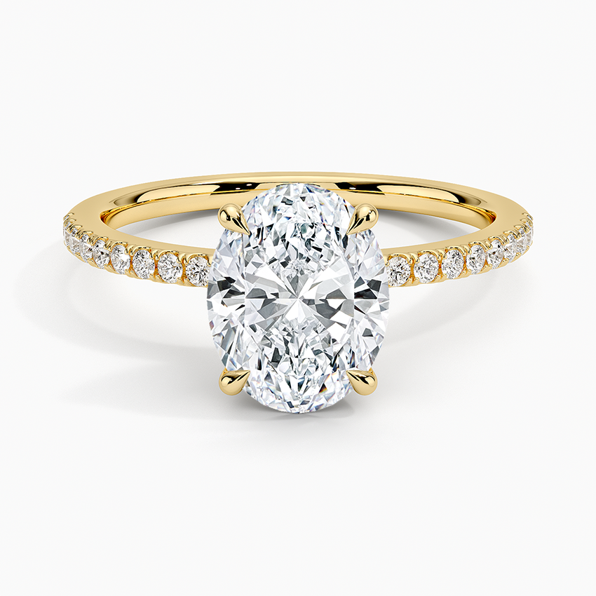 Luxe Petal Diamond Ring