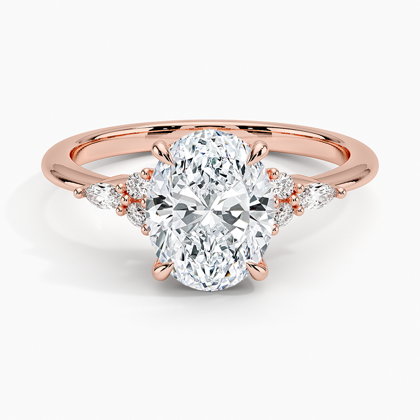 Nadia Diamond Ring in Platinum