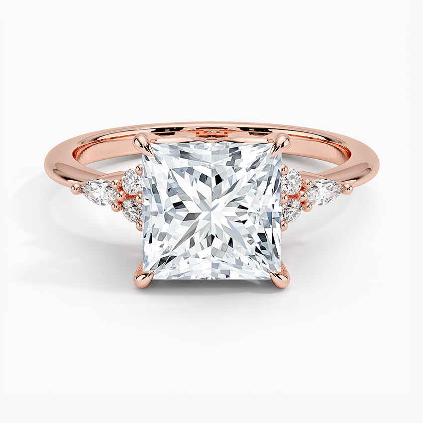 Nadia Diamond Ring in Platinum