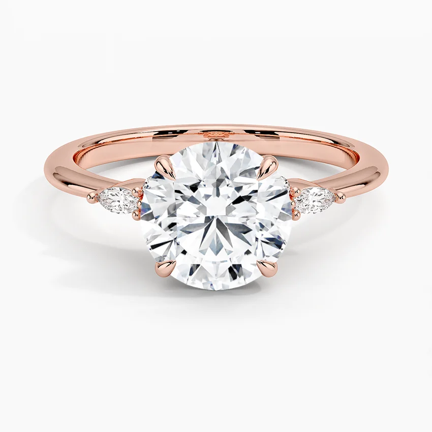 Nadia Diamond Ring in Platinum