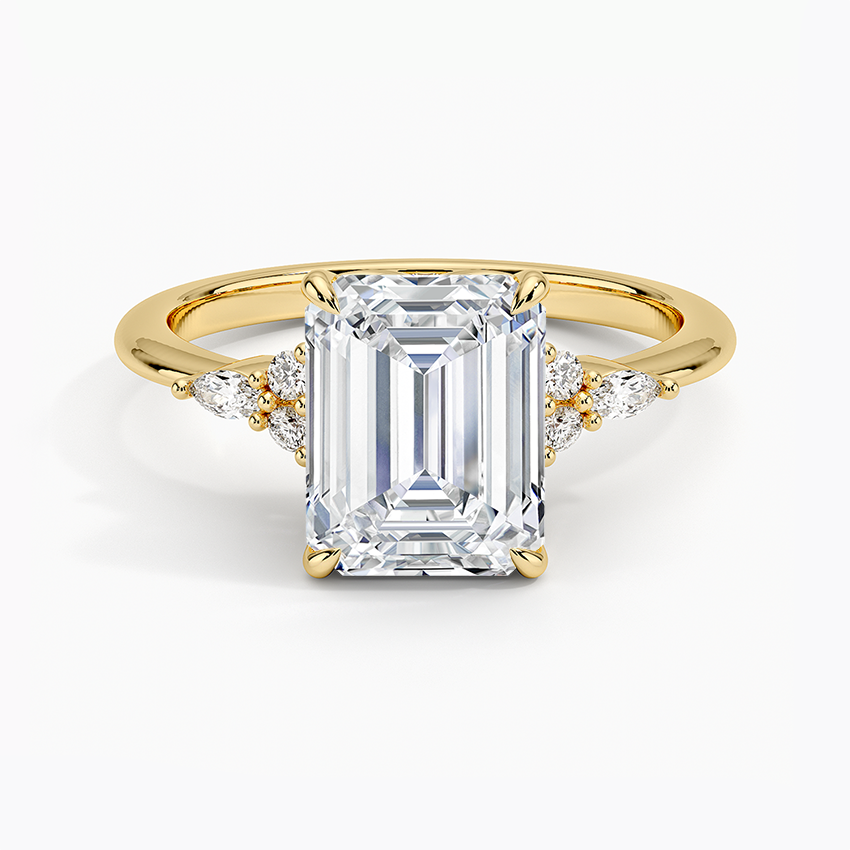 Nadia Diamond Ring in Platinum