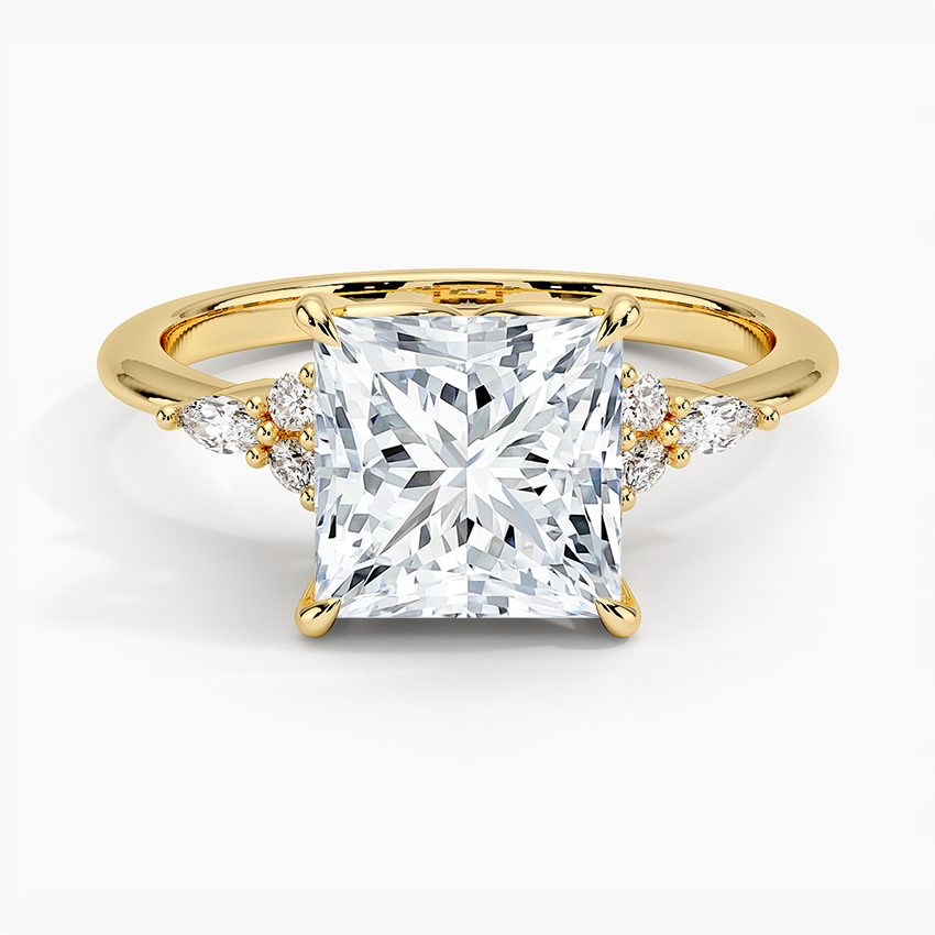 Nadia Diamond Ring in Platinum