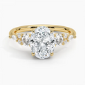 Nadia Three Stone Diamond Ring