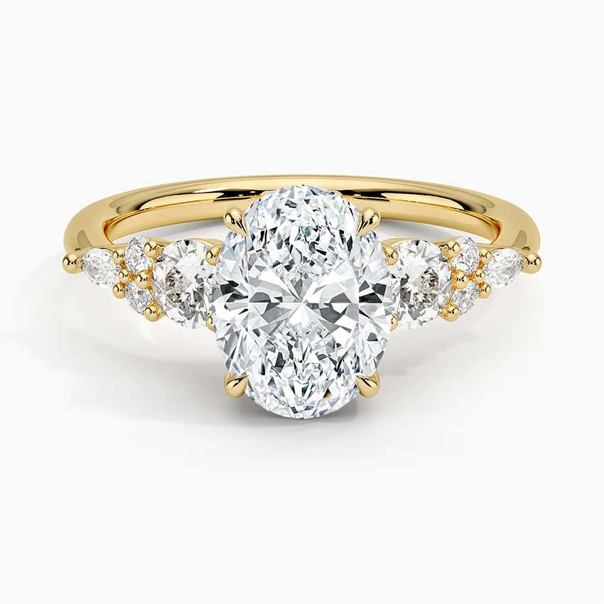Nadia Three Stone Diamond Ring