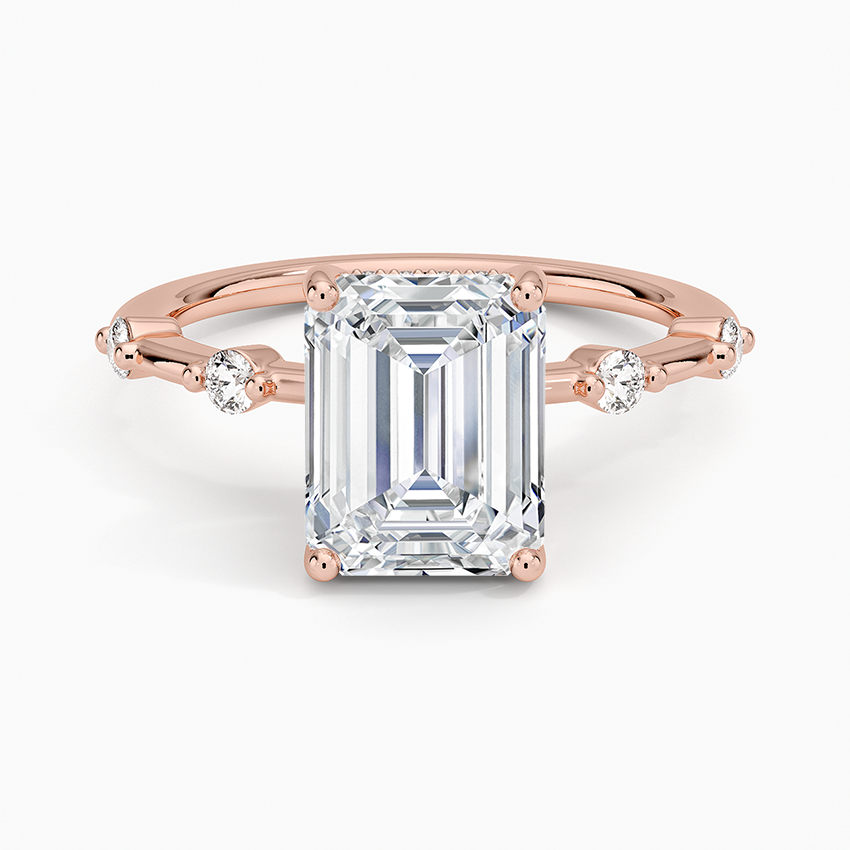 Aimee Hidden Halo Diamond Ring
