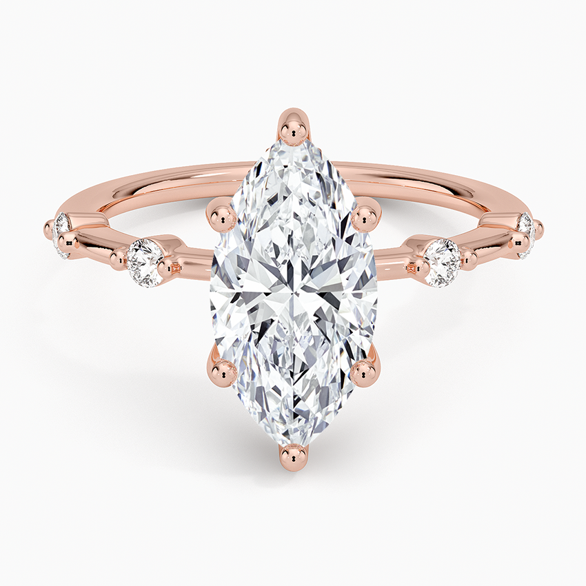 Aimee Hidden Halo Diamond Ring