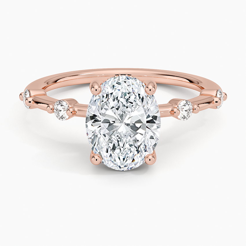 Aimee Hidden Halo Diamond Ring