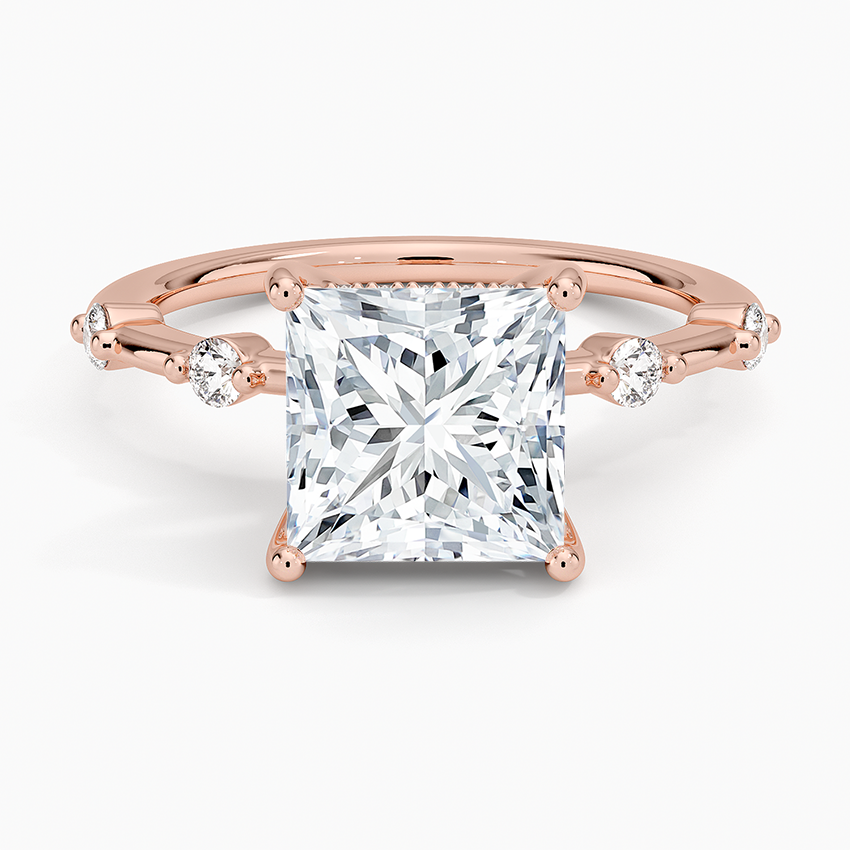 Aimee Hidden Halo Diamond Ring