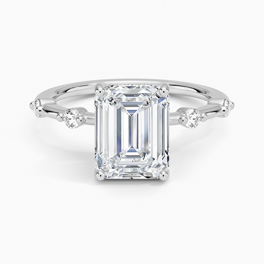 Aimee Hidden Halo Diamond Ring