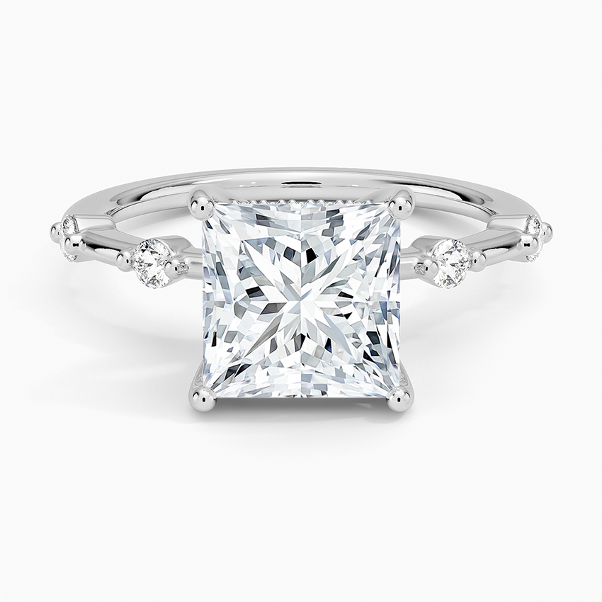 Aimee Hidden Halo Diamond Ring