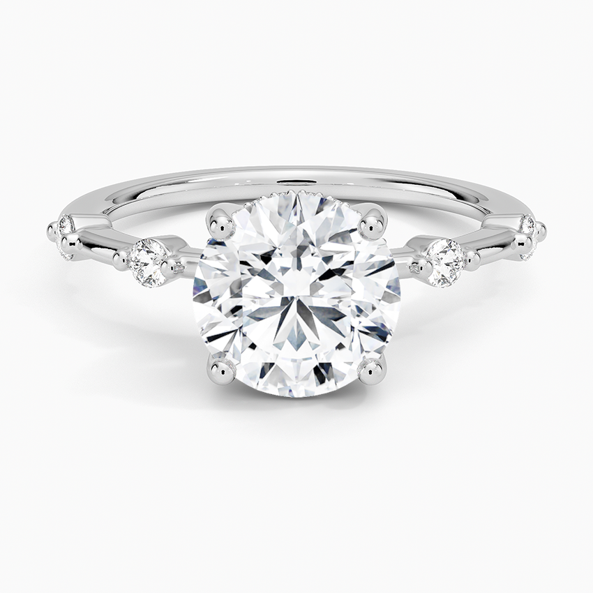 Aimee Hidden Halo Diamond Ring