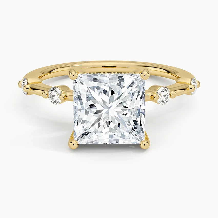 Aimee Hidden Halo Diamond Ring