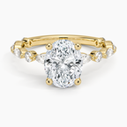 Versailles Three-Quarter Coverage Diamond Ring