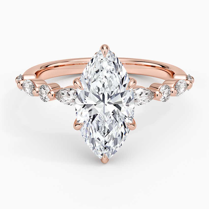 Versailles Hidden Halo Diamond Ring