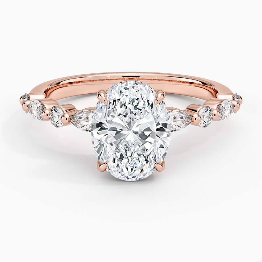 Versailles Hidden Halo Diamond Ring