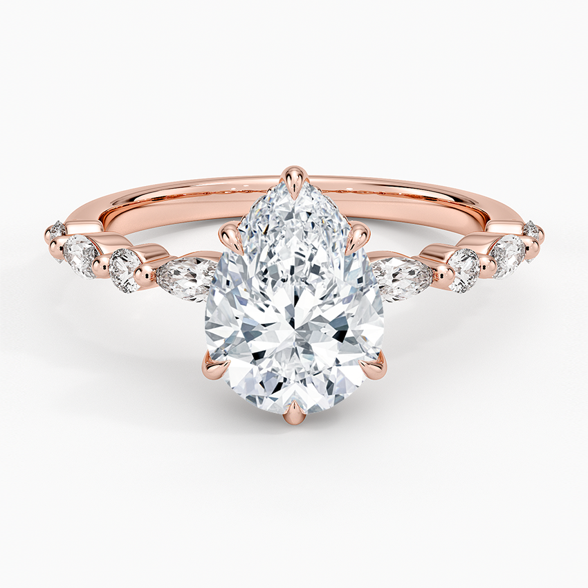 Versailles Hidden Halo Diamond Ring