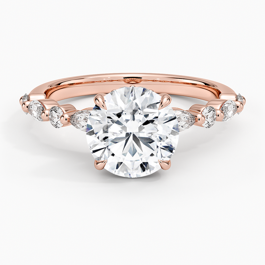 Versailles Hidden Halo Diamond Ring