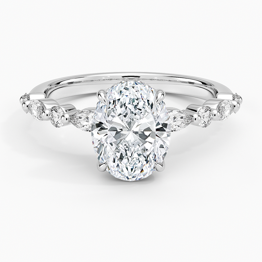 Versailles Hidden Halo Diamond Ring