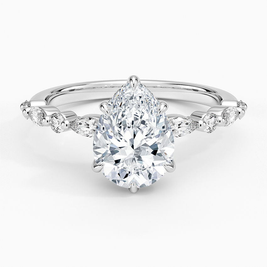 Versailles Hidden Halo Diamond Ring