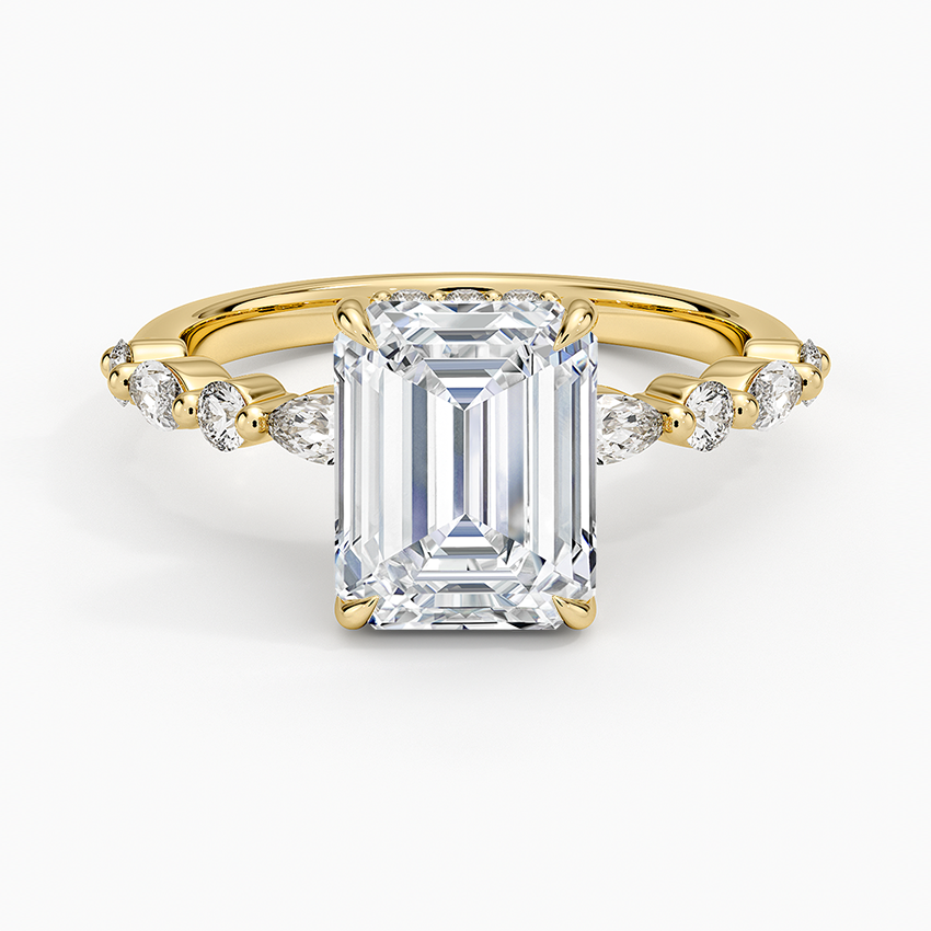 Versailles Hidden Halo Diamond Ring