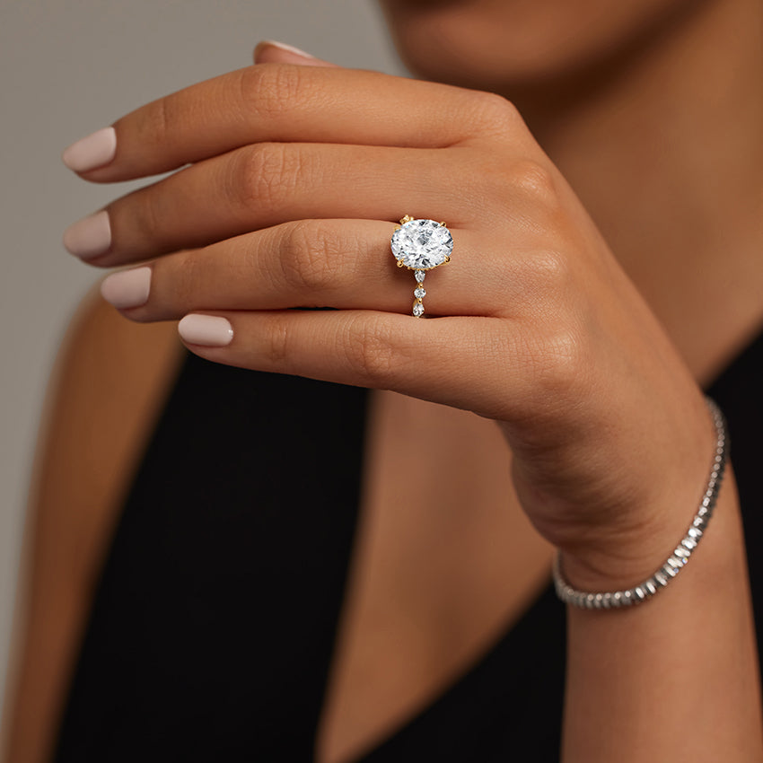 Versailles Hidden Halo Diamond Ring