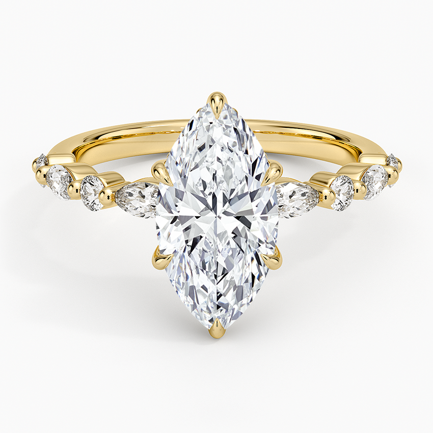 Versailles Hidden Halo Diamond Ring
