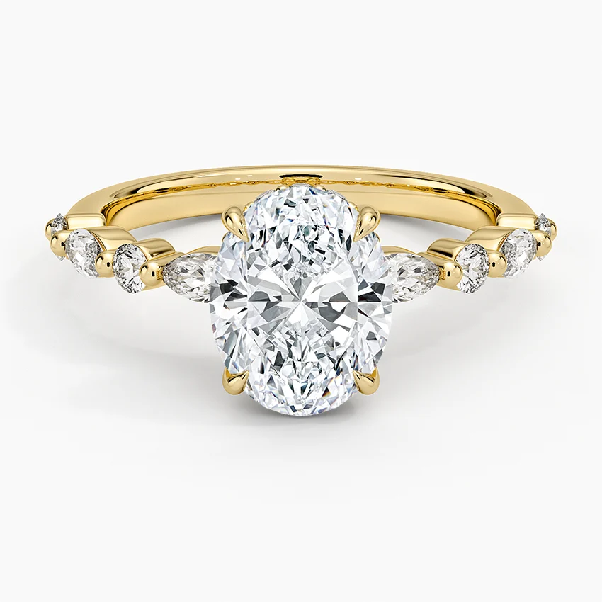 Versailles Hidden Halo Diamond Ring
