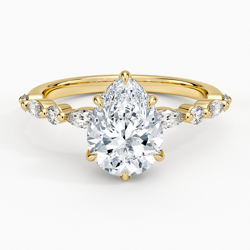 Versailles Hidden Halo Diamond Ring