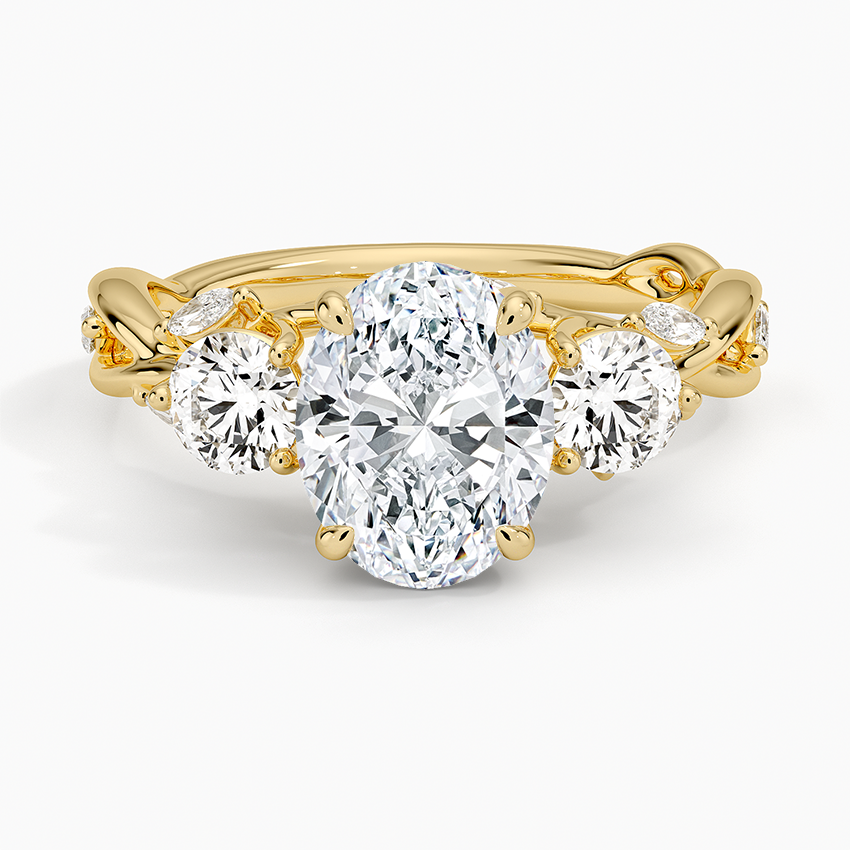 Secret Garden Three Stone Diamond Ring (3/4 ct. tw.)