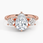 Luxe Selene Three Stone Diamond Ring (2/3 ct. tw.)