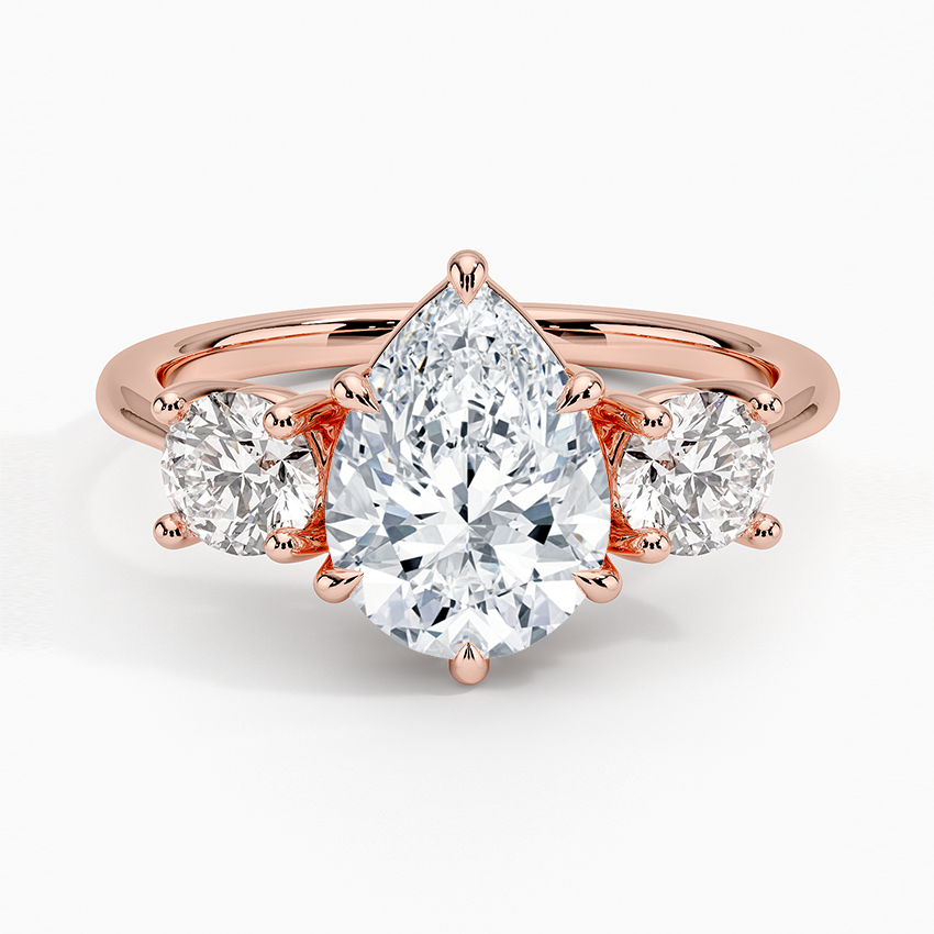 Luxe Selene Three Stone Diamond Ring (2/3 ct. tw.)